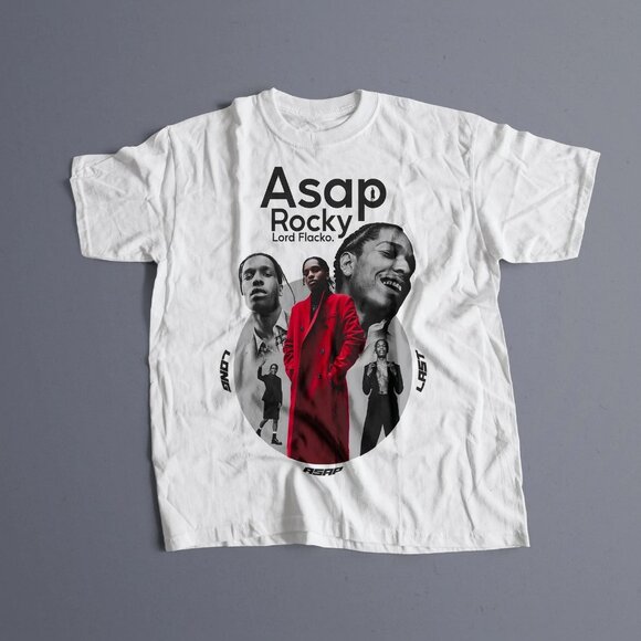 ASAP Rocky T-shirt, asap Graphic Tee, Rocky Rap shirt for fan - Picture 1 of 4